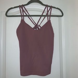 Lululemon crossback tank top